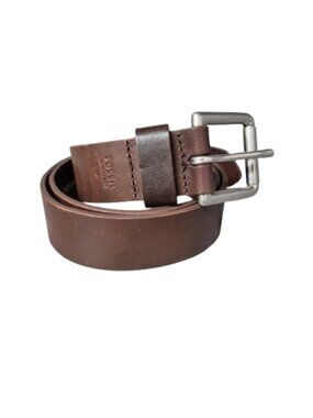 Fossil Brown Genuine Leather Belt Size Small